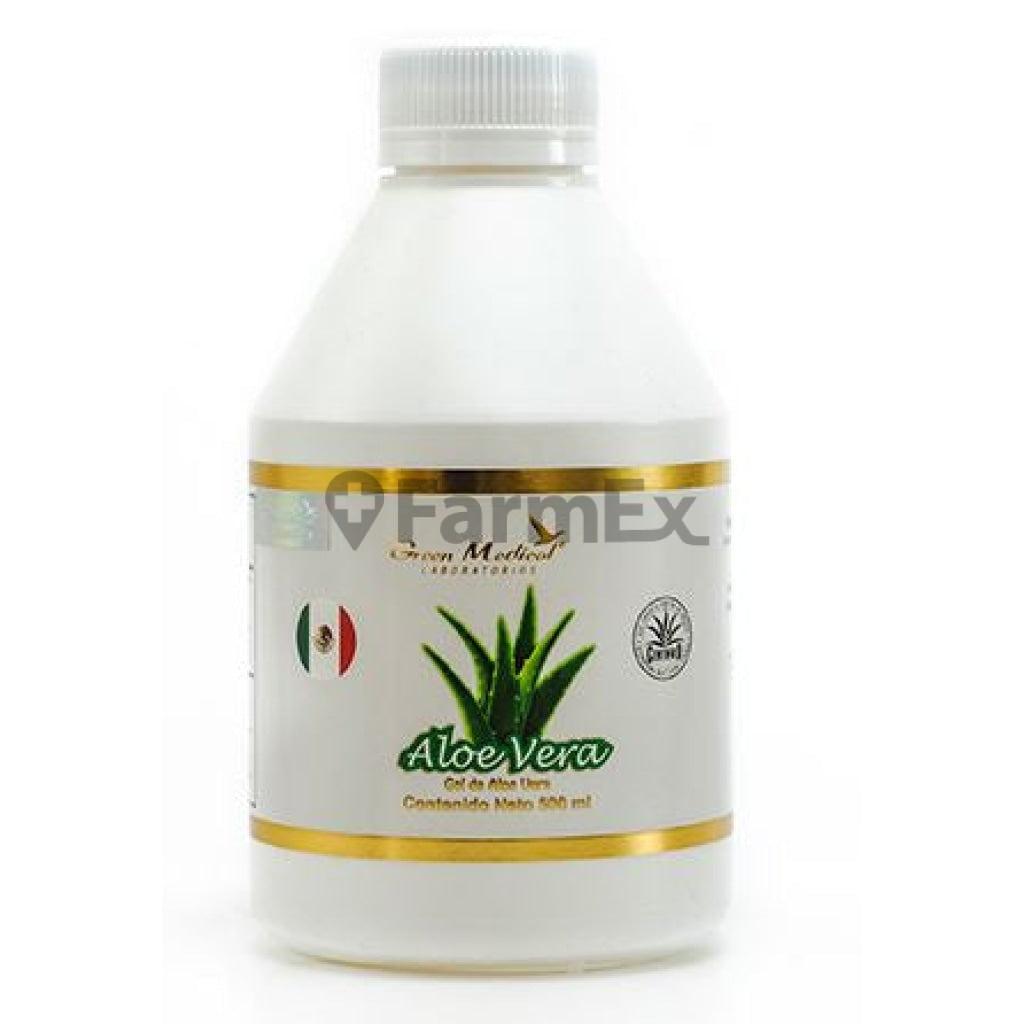Aloe Vera gel x 500 mL Green medical